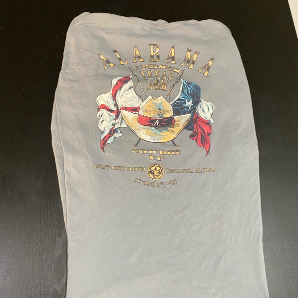 Comfort colors Alabama vs Texas tshirt